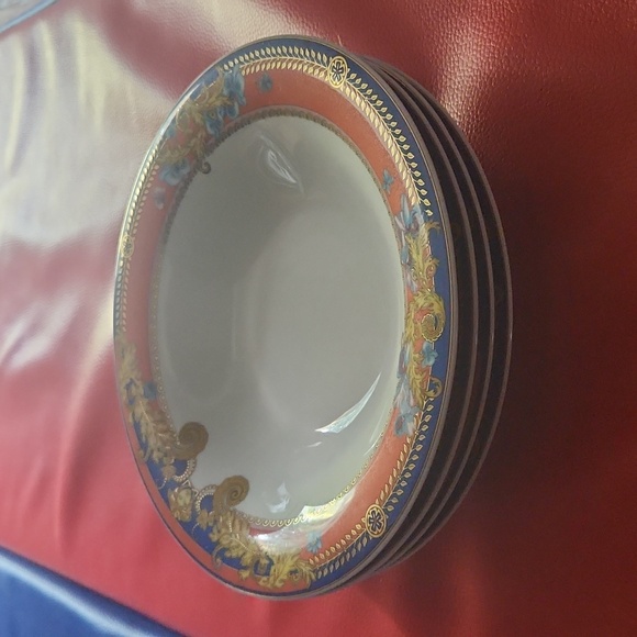 Versace Primavera Rosenthal Soup Bowls (Set of 4) - Picture 3 of 3